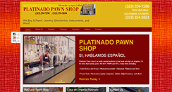 Desktop Screenshot of platinadopawn.com